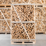 Palette entière de bois de chauffage fendu en hêtre séché au four, 33 cm – Image 3