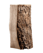 40 sacs de bois de chauffage en frêne fendu et séché au four, 20 L x 25 cm chacun – Image 2