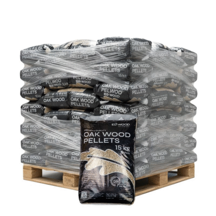 Granulés de bois Edwood pour palettes, 65 sacs x 15 kg (975 kg)