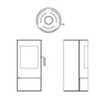 Poêle à Bois Oscar 8,2 kW Sannover – Image 3