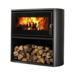 Poêle à bois étanche Supra Laslo bûcher de 7kw